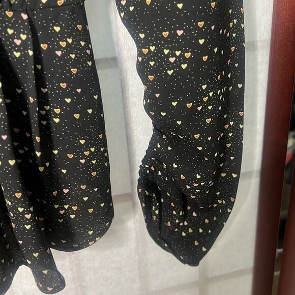 CABI FLORAL BLOUSE‎ RUFFLE FRONT SIZE XS - Picture 3 of 5